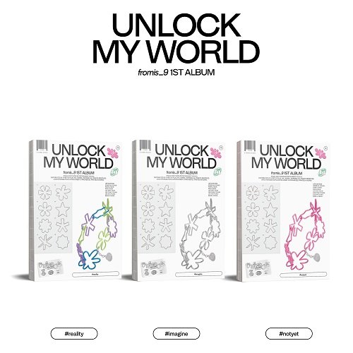 Cover for Fromis_9 · Unlock My World (CD + Merch) [Photobook edition] (2023)