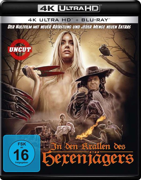 Cover for Piers Haggard · In den Krallen Des Hexenjaegers (4k Uhd) (2 Blu-ra (4K UHD Blu-ray) (2021)