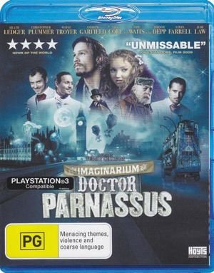 Cover for Imaginarium of Doctor Parnassu (Blu-ray) (2022)