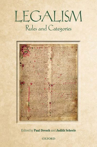 Cover for Paul Dresch · Legalism: Rules and Categories - Legalism (Hardcover Book) (2015)