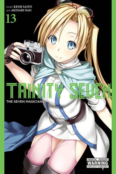 Cover for Kenji Saito · Trinity Seven, Vol. 13 - TRINITY SEVEN 7 MAGICIANS GN (Taschenbuch) (2018)