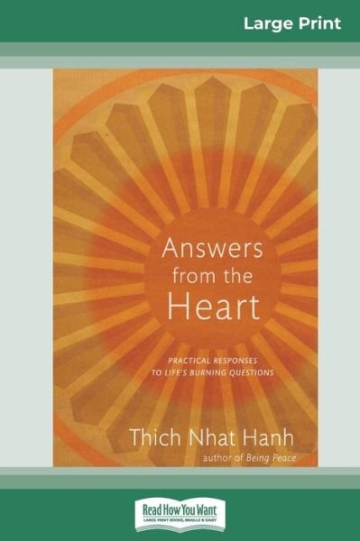 Cover for Thich Nhat Hanh · Answers from the Heart (Pocketbok) (2009)