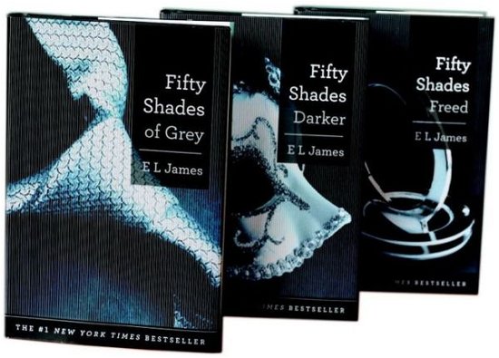 Cover for E L James · Fifty Shades Trilogy Shrinkwrapped Set (Hardcover bog) (2013)