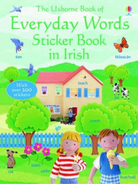 Cover for Felicity Brooks · Everyday Words in Irish (Sticker Book) - Usborne Everyday Words S. (Bog) (2001)