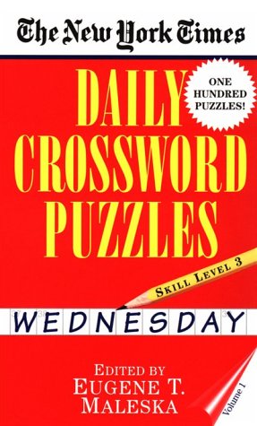 Cover for New York Times · New York Times Daily Crossword Puzzles (Wednesday), Volume I - New York Times Daily Crossword Puzzles (Paperback Book) (1996)