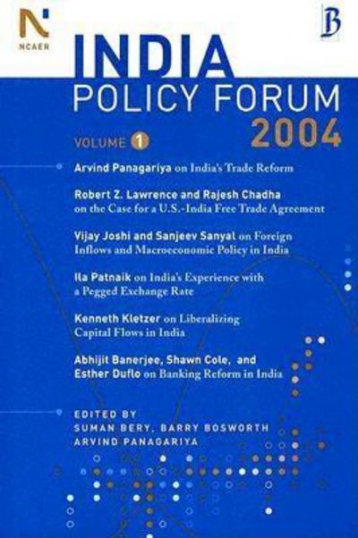 The India Policy Forum 2004 - - Books - Brookings Institution - 9780815708810 - December 29, 2004