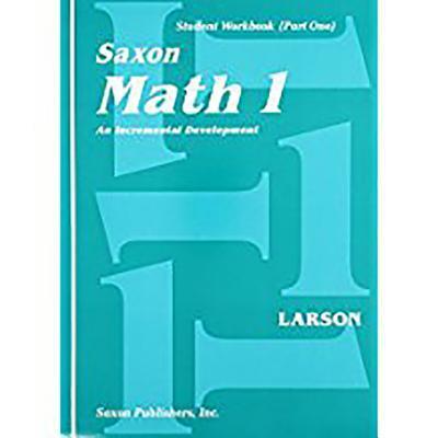 Cover for Ron Larson · Math 1 (Pocketbok) [Workbook edition] (1991)