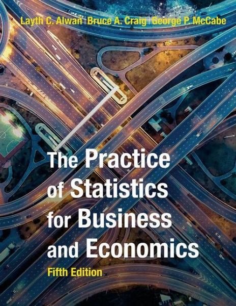 Cover for David Moore · The Practice of Statistics for Business and Economics (Paperback Book) [5th ed. 2020 edition] (2020)