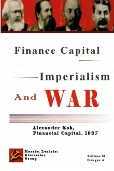 Cover for Svitlana M · Finance Capital, Imperialism and War (Buch) (2022)