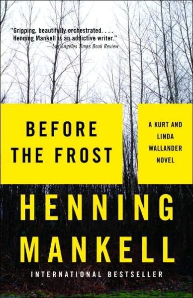 Cover for Henning Mankell · Before the Frost (Pocketbok) [Reprint edition] (2006)