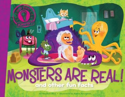 Cover for Hannah Eliot · Monsters are real (Book) [First edition. edition] (2016)