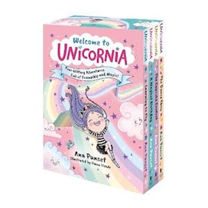 Cover for Ana Punset · Welcome to Unicornia: Four Glittery Adventures Full of Friendship and Magic! - Unicornia (N/A) (2025)