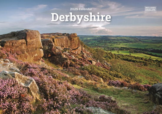 Cover for Carousel Calendars · Derbyshire A5 Calendar 2025 (Paperback Book) (2024)