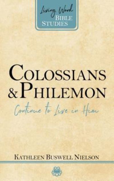 Cover for Kathleen Nielson · Colossians and Philemon (Paperback Book) (2018)