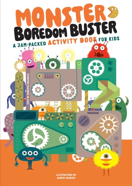 Cover for Agnese Baruzzi · Monster Boredom Buster: A Jam-Packed Activity Book for Kids (Paperback Book) (2024)