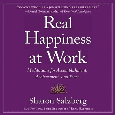 Cover for Sharon Salzberg · Real Happiness at Work (CD) (2013)