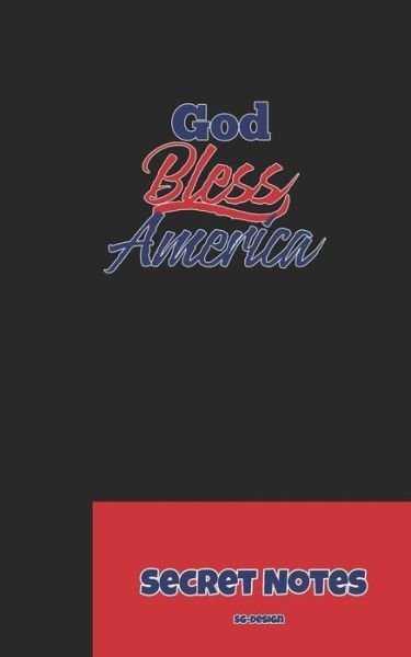 Cover for Sg Design · God Bless America - Secret Notes (Pocketbok) (2018)