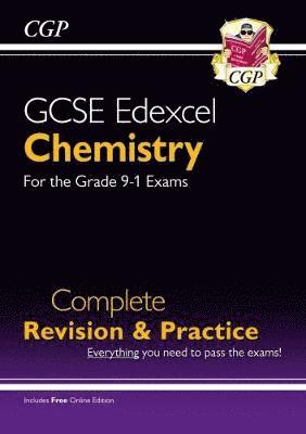 Cover for CGP Books · GCSE Chemistry Edexcel Complete Revision &amp; Practice includes Online Edition, Videos &amp; Quizzes - CGP Edexcel GCSE Chemistry (Book) (2022)