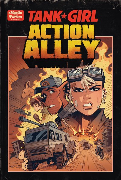 Cover for Alan Martin · Tank Girl Action Alley (Pocketbok) (2019)