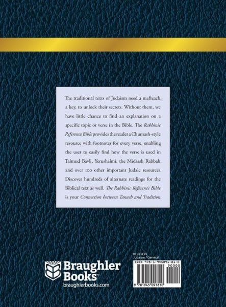 Rabbinic Reference Bible : The Connection Between Tanach and Tradition : Volume IV Numbers - Slade Henson - Books - Braughler Books, LLC - 9781945091810 - December 4, 2018