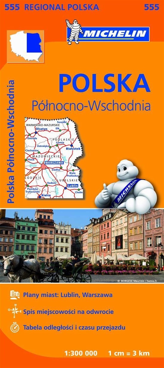 Cover for Michelin · Michelin Regional Maps: Poland North East (Hardcover Book) (2017)