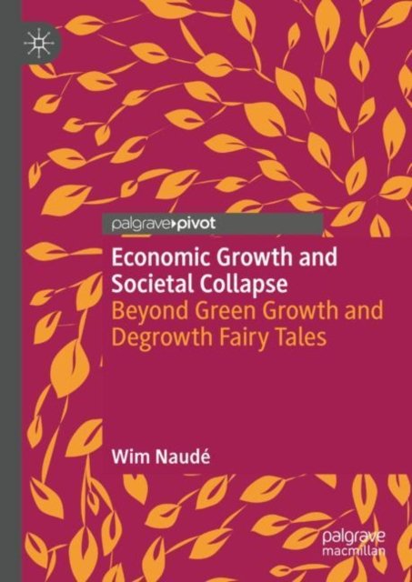 Cover for Wim Naude · Economic Growth and Societal Collapse: Beyond Green Growth and Degrowth Fairy Tales (Hardcover Book) [1st ed. 2023 edition] (2023)