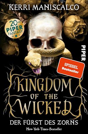 Cover for Kerri Maniscalco · Kingdom of the Wicked - Der Fürst des Zorns (Pocketbok) (2022)