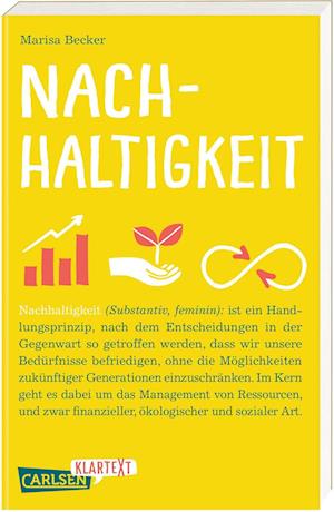 Cover for Marisa Becker · Nachhaltigkeit (Book)