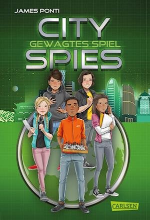 Cover for James Ponti · City Spies 3: Gewagtes Spiel (Bok) (2022)