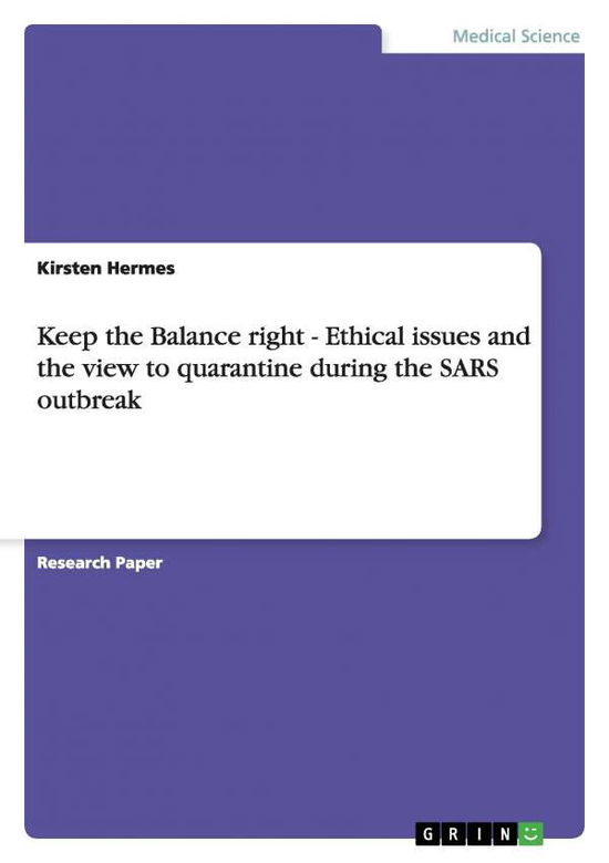 Cover for Hermes · Keep the Balance right - Ethical (Book) (2008)