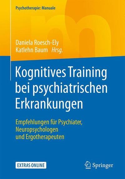 Cover for Kognitives Training bei psychiatrischen Erkrankungen (Book) (2019)