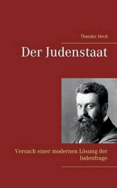 Cover for Theodor Herzl · Der Judenstaat (Paperback Book) (2015)