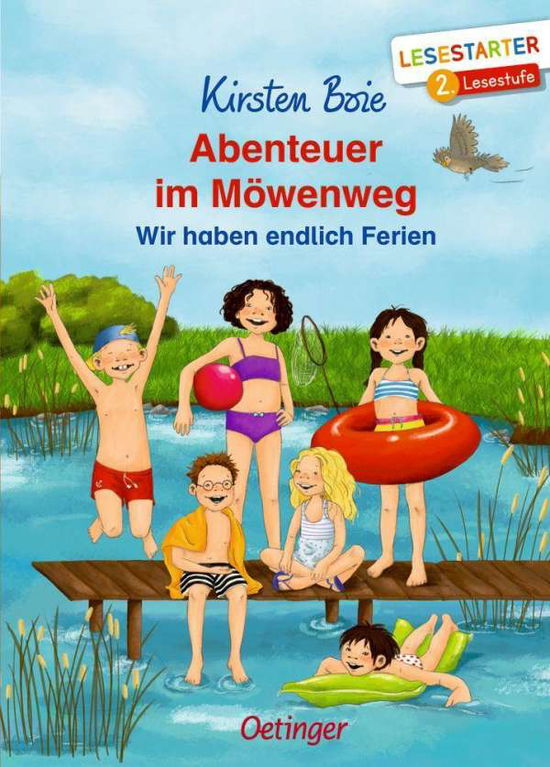 Abenteuer im Möwenweg. Wir haben endlich Ferien - Kirsten Boie - Książki - Oetinger - 9783751201810 - 8 maja 2021