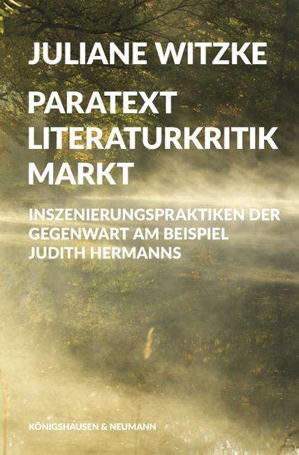 Paratext - Literaturkritik - Mar - Witzke - Książki -  - 9783826059810 - 