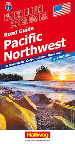 USA Pacific Northwest - USA Road guides (Landkarten) (2024)