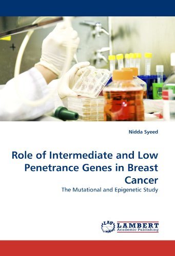 Cover for Nidda Syeed · Role of Intermediate and Low Penetrance Genes in Breast Cancer: the Mutational and Epigenetic Study (Paperback Book) (2011)