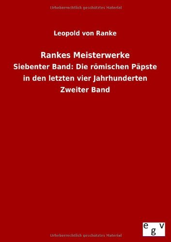 Cover for Leopold Von Ranke · Rankes Meisterwerke (Pocketbok) [German edition] (2012)