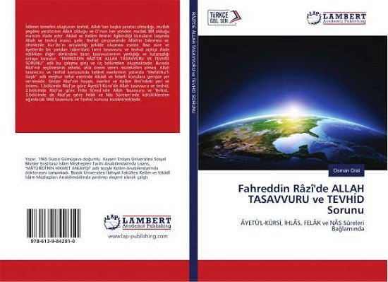 Cover for Oral · Fahreddin Râzî'de ALLAH TASAVVURU (Book)