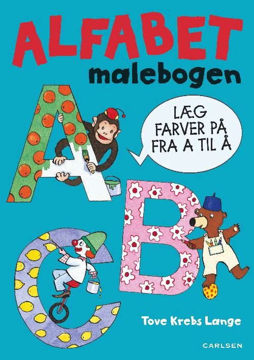 Cover for Tove Krebs Lange · Alfabetmalebogen (Hæftet bog) [1. udgave] (2010)