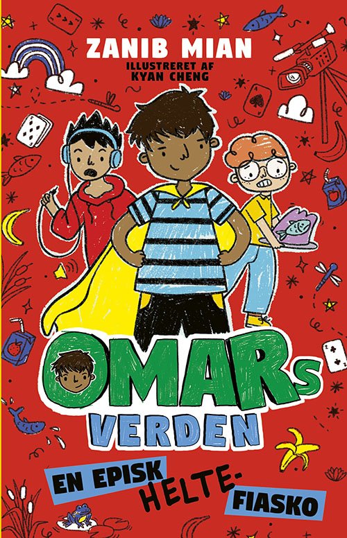 Cover for Zanib Mian · Omars verden: Omars verden 4: En episk heltefiasko (Bound Book) [1º edição] (2022)