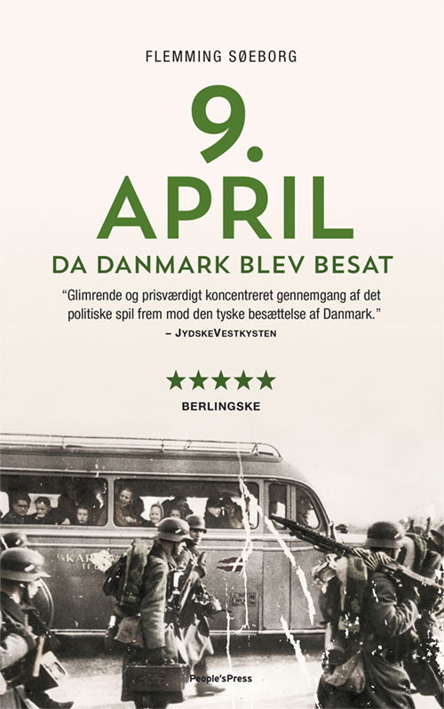 Cover for Flemming Søeborg · 9. april. Da Danmark blev besat PB (Paperback Book) [4th edition] (2016)