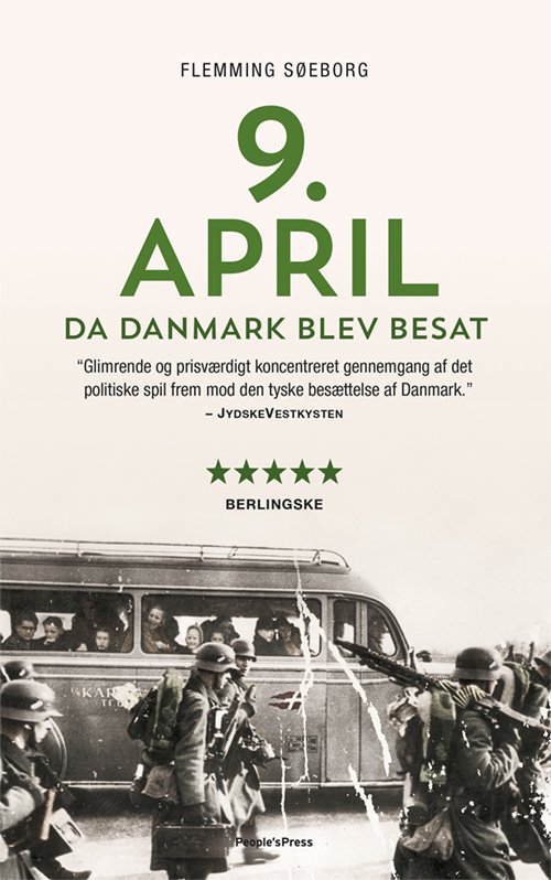 Cover for Flemming Søeborg · 9. april. Da Danmark blev besat PB (Taschenbuch) [4. Ausgabe] (2016)