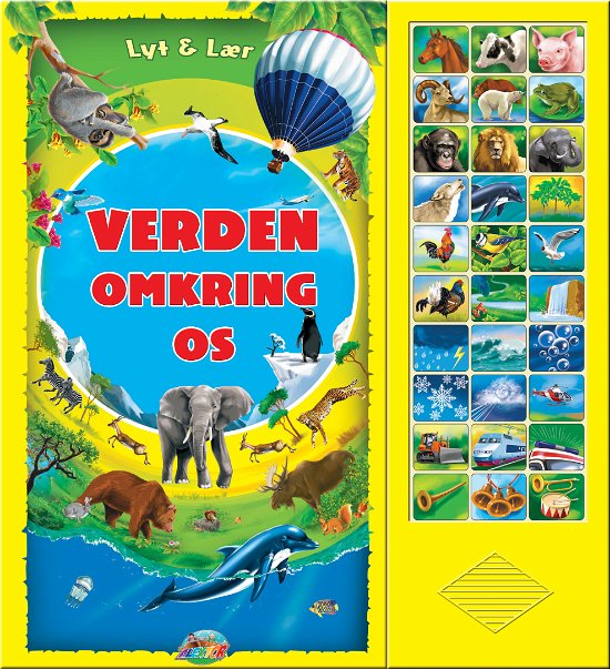 Cover for Verden omkring os (Med 30 lyde) (Cardboard Book) [1th edição] (2013)