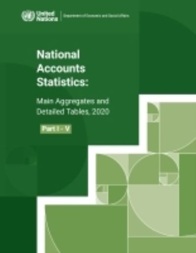 Cover for United Nations: Department of Economic and Social Affairs: Statistics Division · National accounts statistics 2020: main aggregates and detailed tables (Hardcover Book) (2022)