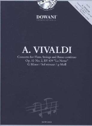 Cover for Vivaldi · Vivaldi:concerto For Flute, Strings And (Book)