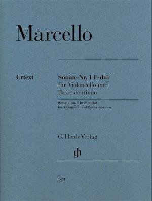 Sonata no. 1 F major for Violoncello and Basso continuo - Benedetto Marcello - Books - Henle, G. Verlag - 9790201814810 - March 31, 2021