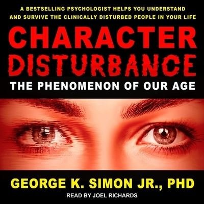 Cover for George K Simon · Character Disturbance (CD) (2018)