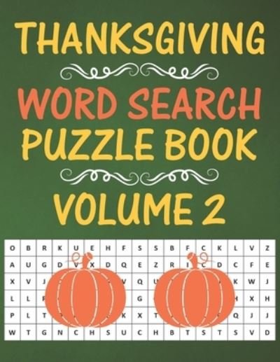 Cover for Rhart Tg Press · Thanksgiving Word Search Puzzle Book (Paperback Bog) (2020)