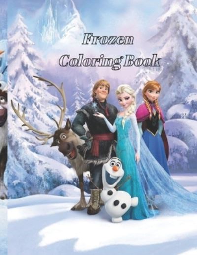 Cover for Mihai · Frozen coloring book: Frozen coloring book (Paperback Book) (2021)