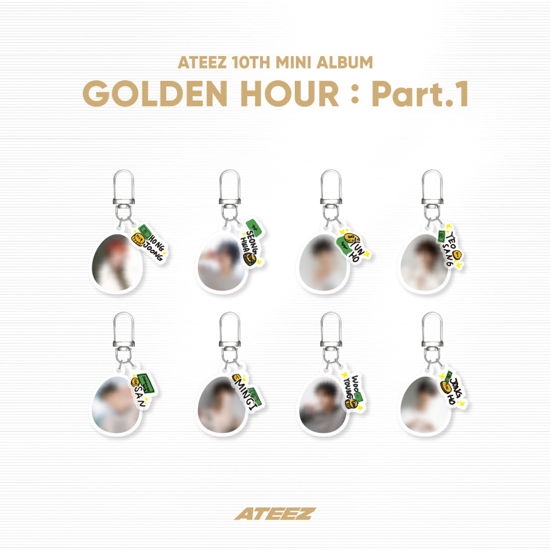 ATEEZ · Golden Hour pt. 1 - Acrylic Keyring (Nøglering) [Yunho Version] (2024)